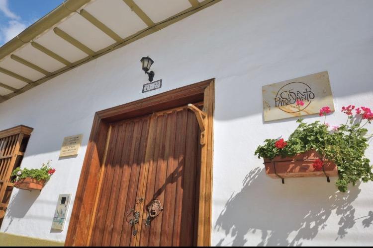 Hotel Casa Palosanto Zapatoca Luaran gambar
